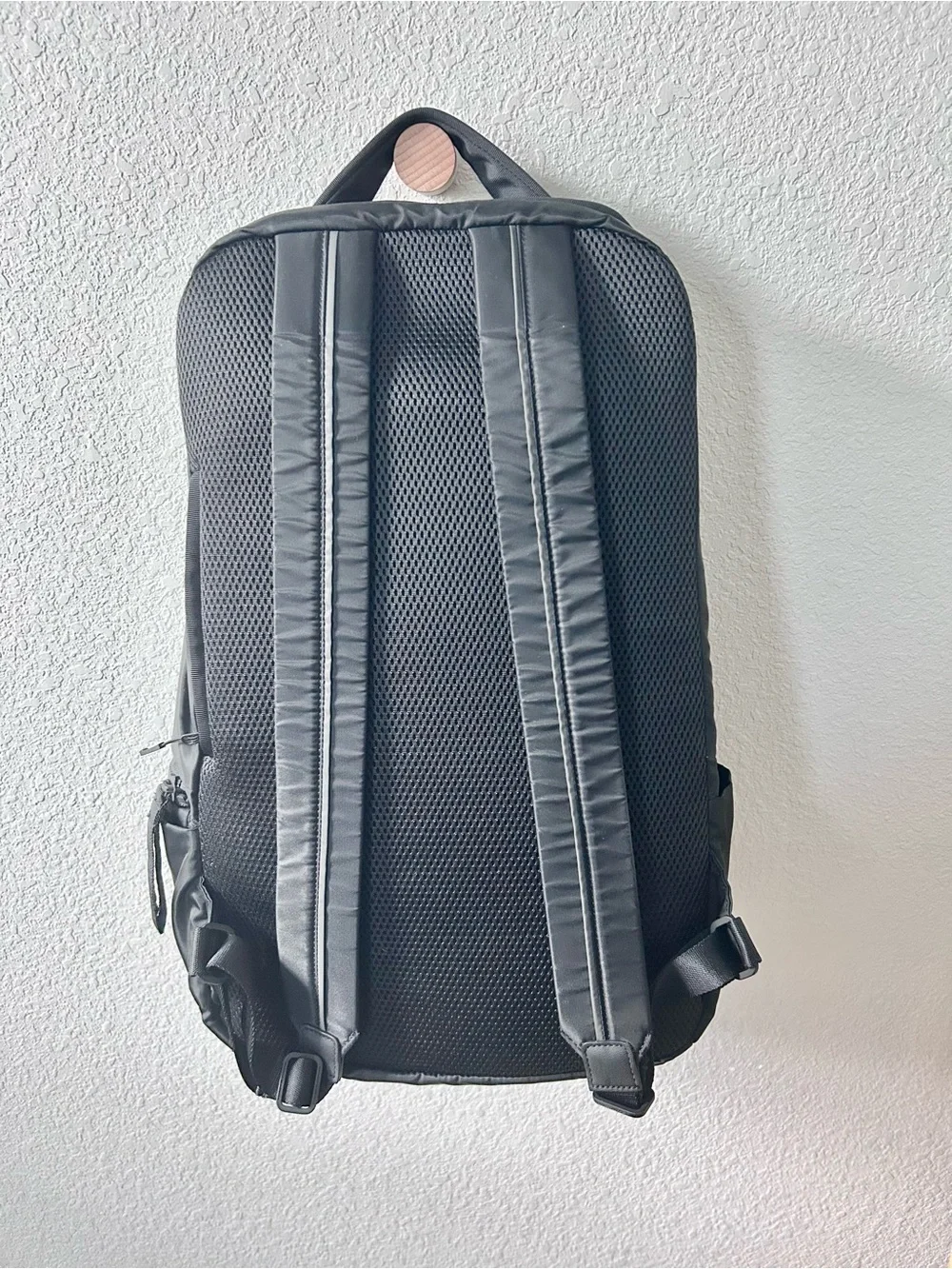 Lululemon City Adventurer Backpack Black Multiple Pockets Travel Gym School Bag